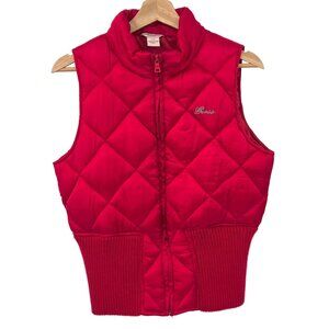 Y2K Vintage Guess Quilted Puffy Vest